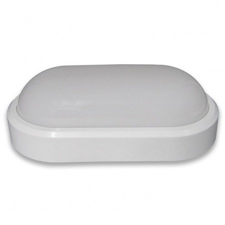 Lámpara LED Ovalada Para Baño Y Zonas Húmedas - 8W/15W/20W, IP65, Fría/cálida, Ideal Para Bañera Y Sótano