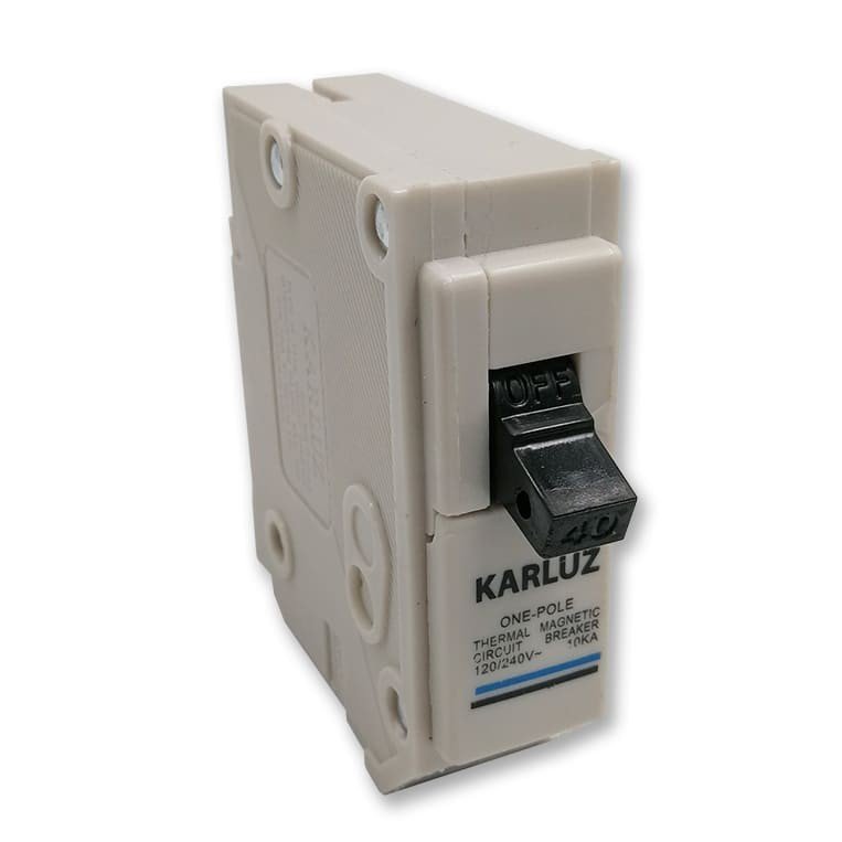 Breaker Karluz Monopolar 40 Amps. 10ka