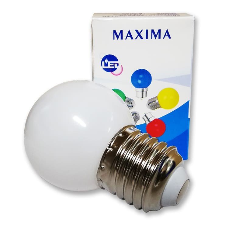 Bombillo Leds 1 W 120v Bola G45 E27 L/calida 3k Opalizado Nippon/lexmana Lb2067 Ue10 Sin Garantia