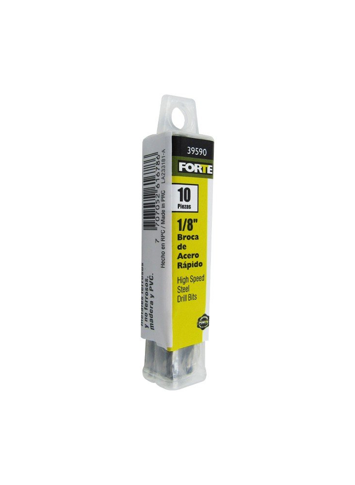 Broca Para Lamina De 1/8″ X 3″ Forte 39590