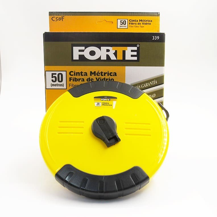 Cinta Metrica/lienza 50mts Fibra De Vidrio Forte