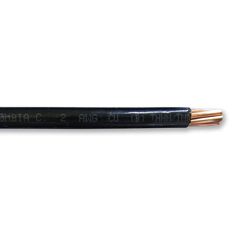 Cable Thhn/thwn No. 2 Negro Cobre Centelsa