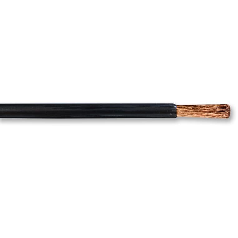 Cable Soldador No. 6 AWG 600v 105 GR Negro Certificado Conalcables