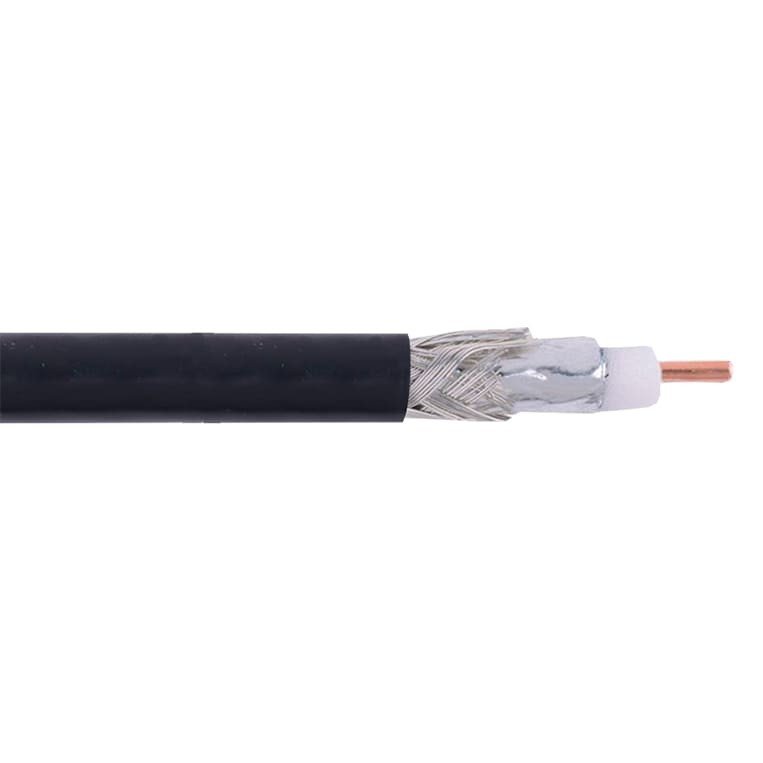 Cable Coaxial Rg6. 90% Nexxt Conection,/ Accel Ch- Negro