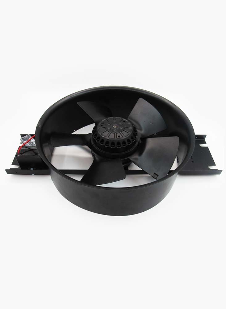 Extractor 10″ 110v 5 Aspas Metal. 60w B/negra Reversible Ch 250zy-4c Ue1 G1a