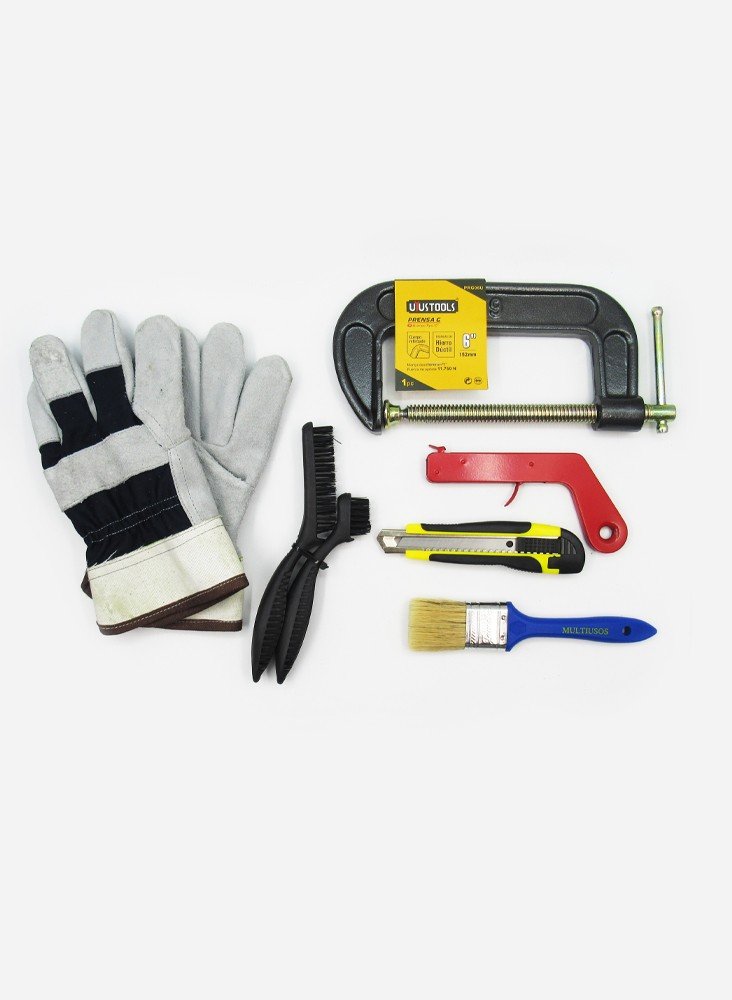 Kit De Limpieza Para Moldes De Soldadura Exotermica C/caja Plastica Ray