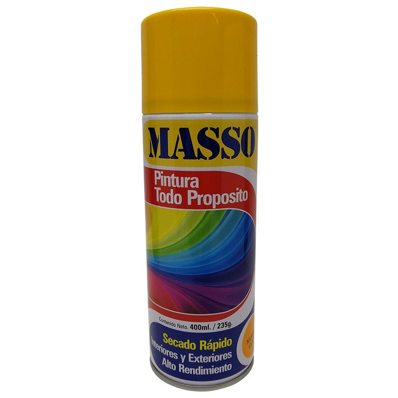 Pintura Aerosol Naranja Laca Masso/joni/mercury/hold It 400 Ml 235g