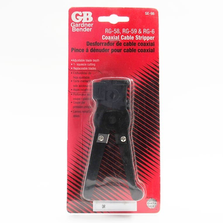 Pelacables Desforradora Cable Coaxial Rg 59/58/6 Gardner Bender