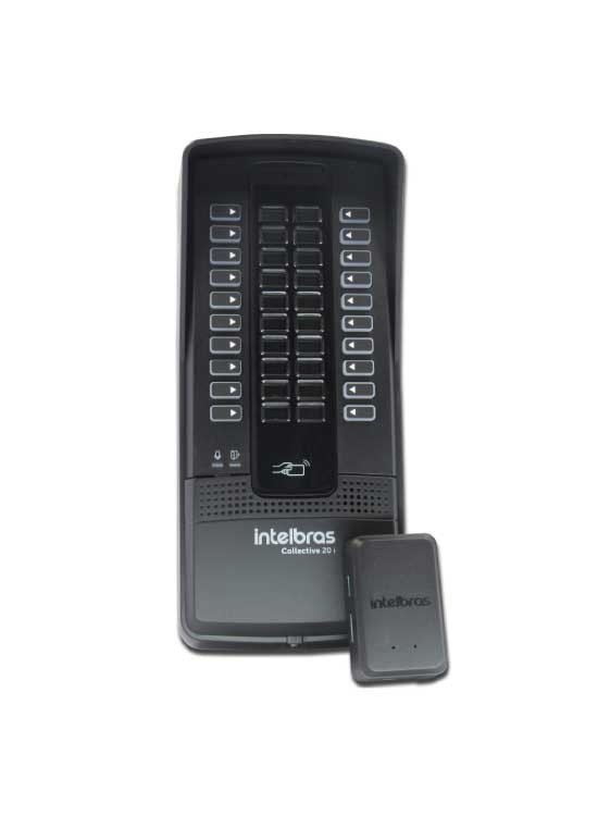 Portero Intelbras 20 Citofonos Con Fuente Colective 20i 4500039 G2a