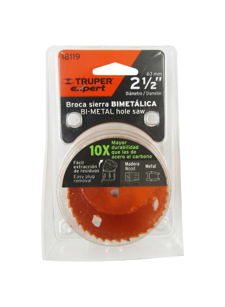 Sierra Copa Metal 2.1/2 ” Bimetal Truper Para Nandril De 7/16″ T18119