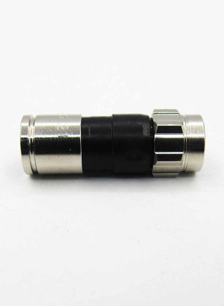 Coaxial-terminal Presion Segur. C/negro T/pct Perfect Vision